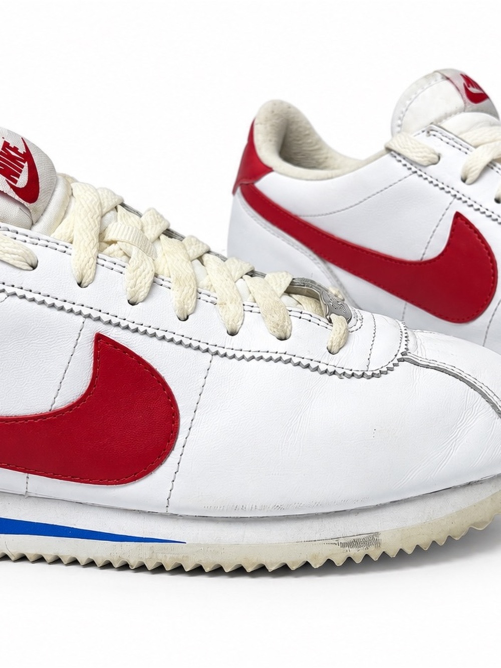 Nike Cortez OG Forrest Gump 882254-164 White Red Blue Men’s Size 9